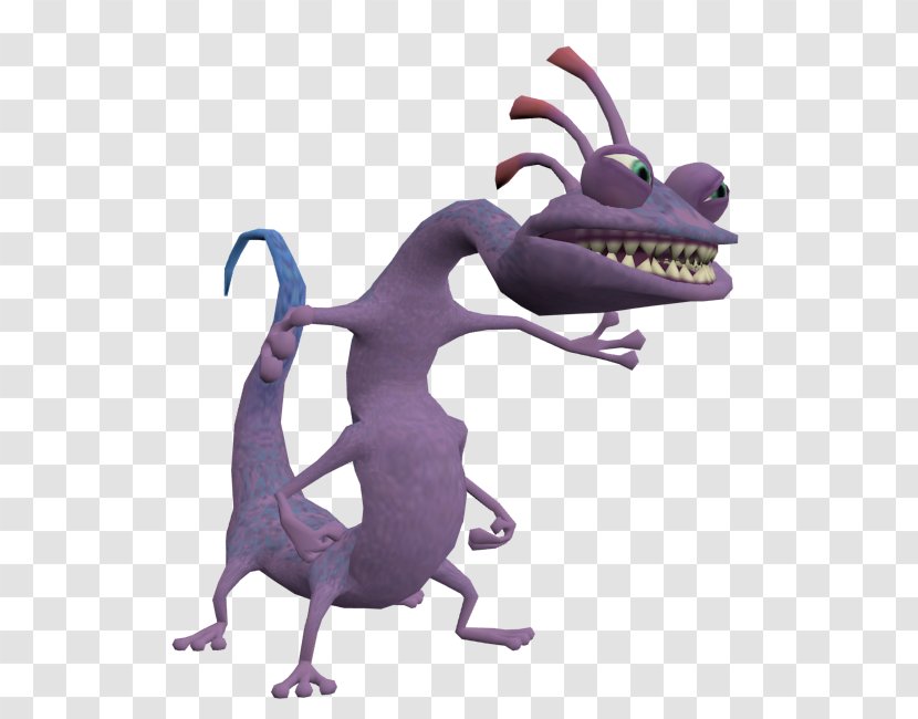 Monsters, Inc. Scream Arena GameCube Video Game Character - Organism - Monster Inc Transparent PNG