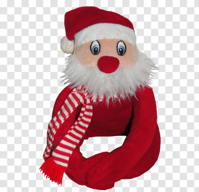 Christmas Ornament Santa Claus (M) Day Stuffed Animals & Cuddly Toys Transparent PNG