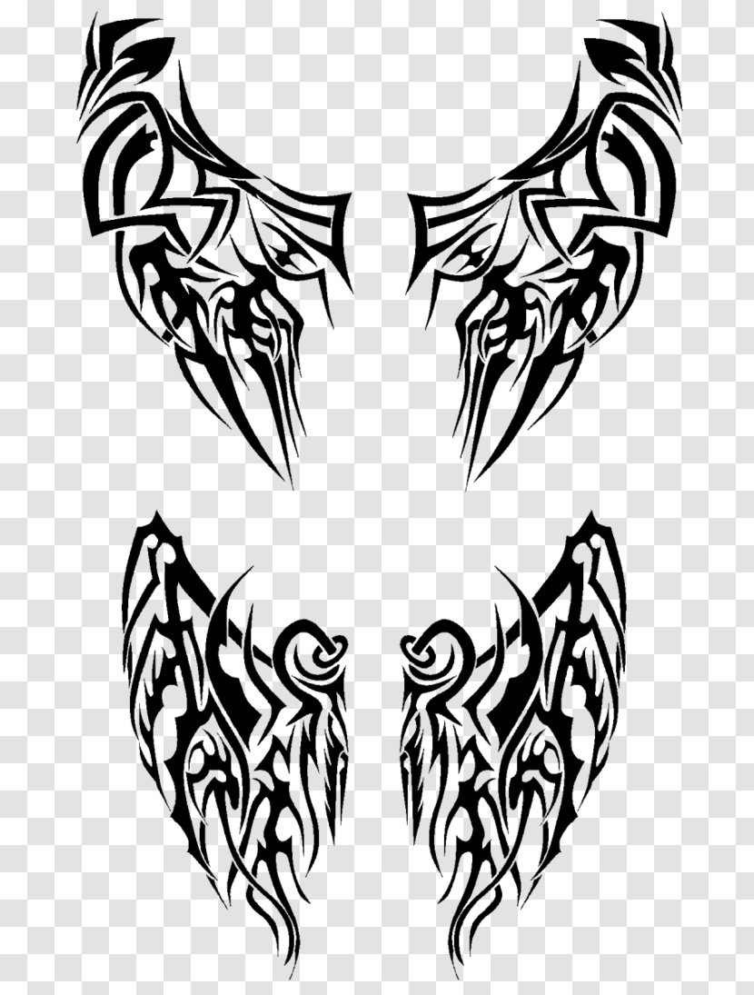 Angel Tribe Tattoo Tribalism - Tree Transparent PNG