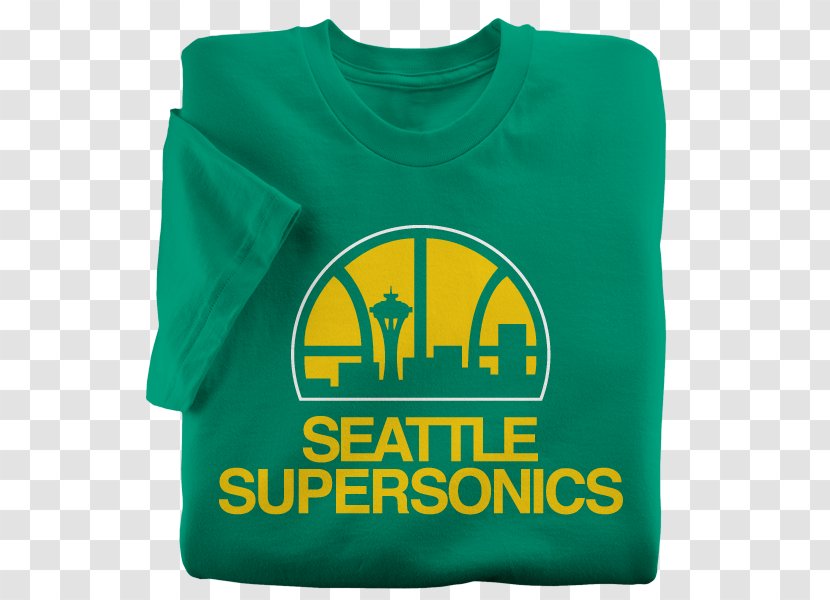 Seattle SuperSonics Relocation To Oklahoma City Thunder Sonics Arena NBA - Green - Nba Transparent PNG