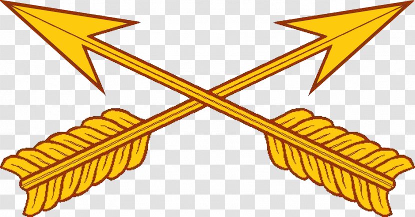 United States Army Branch Insignia Special Forces Infantry - Yellow - Artillery Transparent PNG