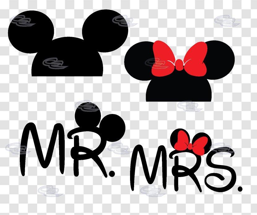 Mickey Mouse Minnie T-shirt The Walt Disney Company Mrs. - Head Transparent PNG