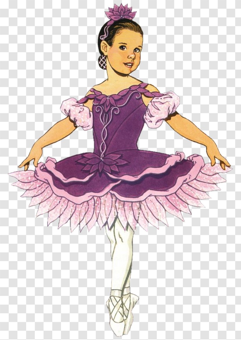 Megan The Prima Ballerina Paper Doll - Puppet - Diana Rose Transparent PNG