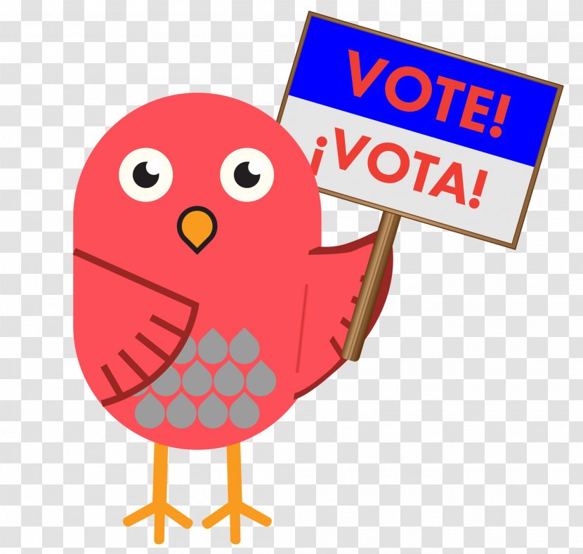 Voting Clip Art Election Voter Turnout Candidate - Beak Transparent PNG