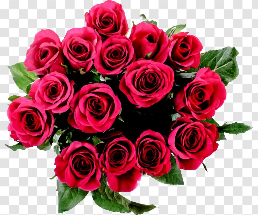 Flower Bouquet Rose Valentine's Day Cut Flowers - Floristry Transparent PNG