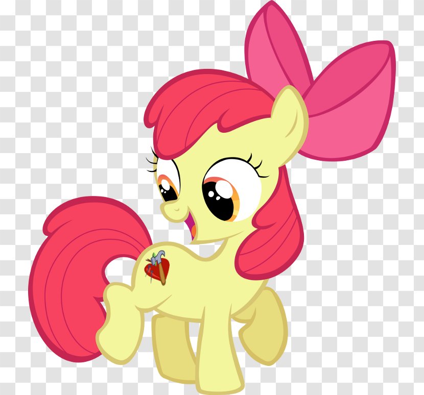 Apple Bloom Applejack Scootaloo The Cutie Mark Crusaders Pony - Silhouette Transparent PNG