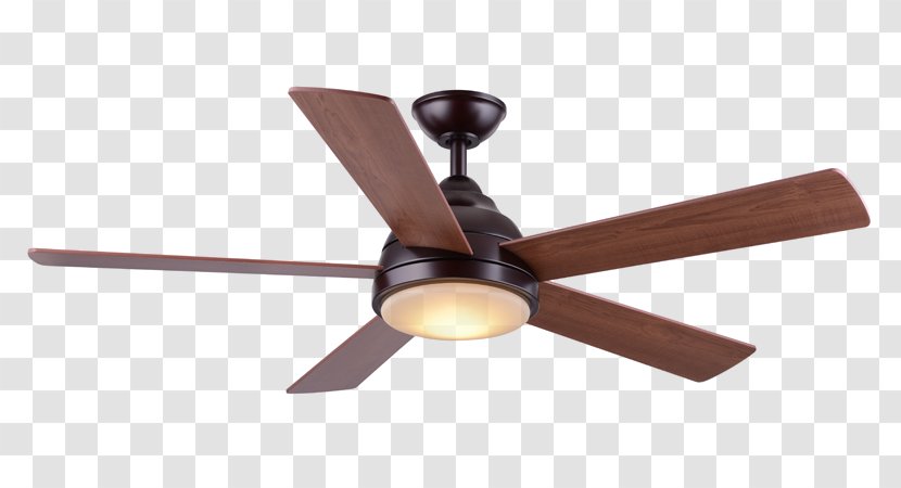 Ceiling Fans Blade Bronze - Remote Controls - Wind Fan Transparent PNG