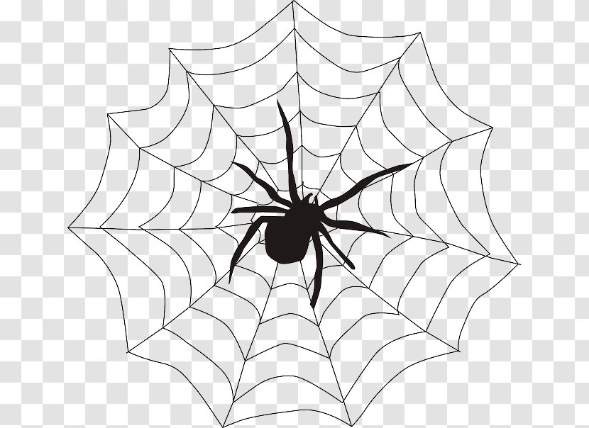 Spider Web Clip Art - Leaf - Cobweb Pat Hallowen Transparent PNG