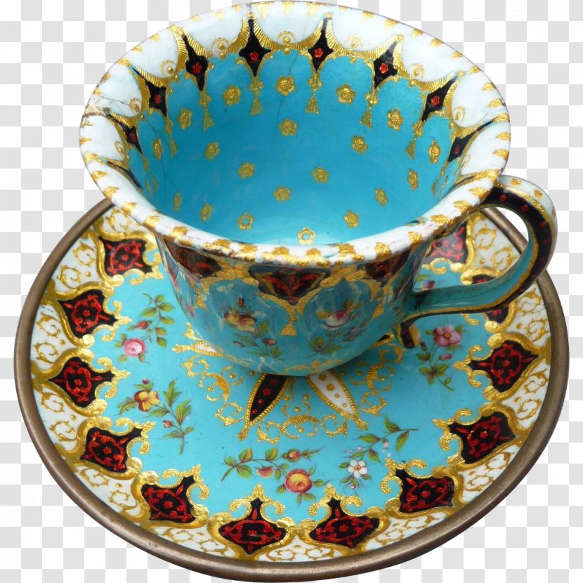 Tableware Saucer Ceramic Porcelain Coffee Cup Transparent PNG