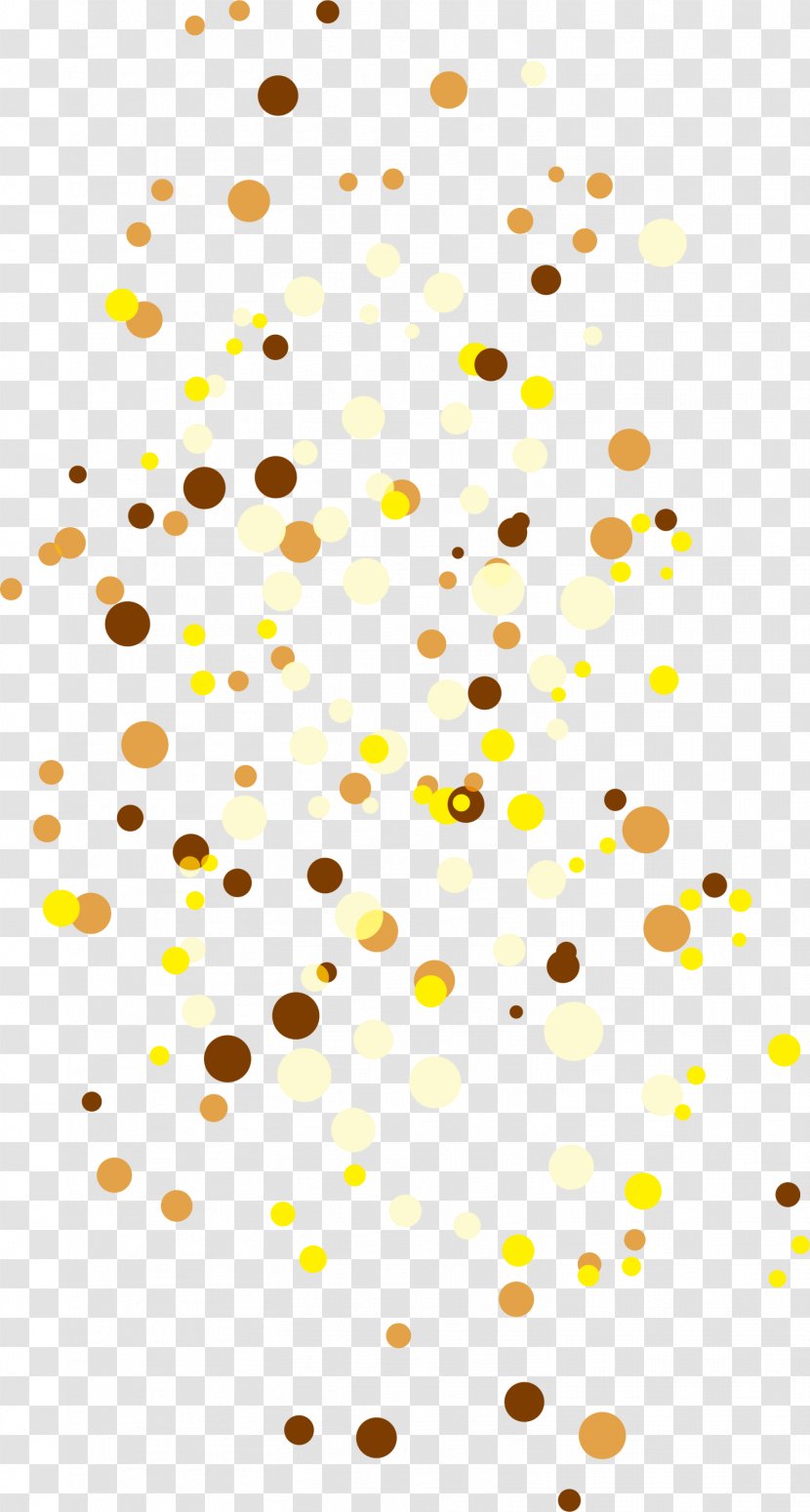Circle - Text - Yellow Floating Transparent PNG