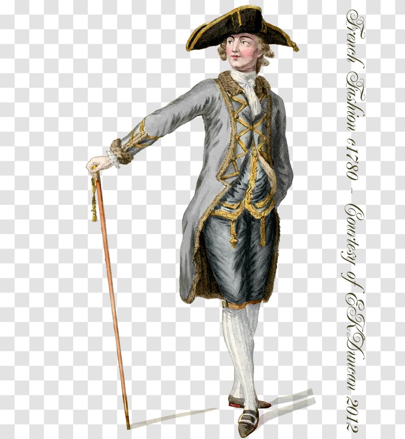 18th Century French Revolution 1700s France Fashion Transparent PNG