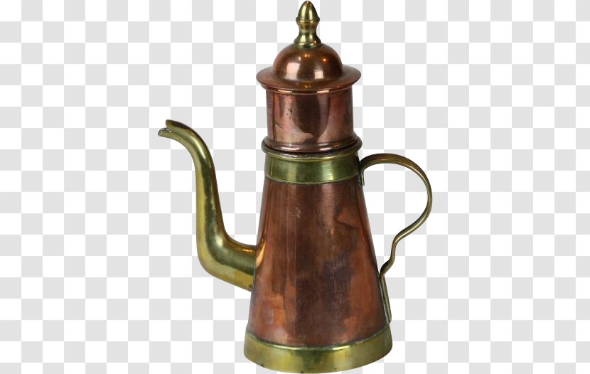 Kettle Brussels Teapot Coffee Copper - Pitcher Transparent PNG