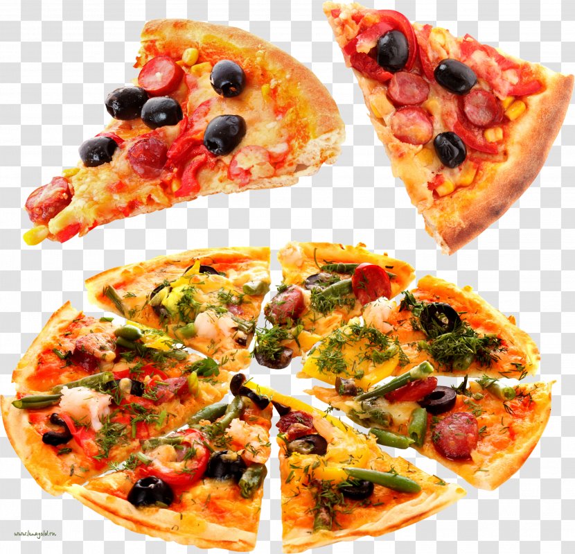New York-style Pizza Take-out Food - Image Transparent PNG