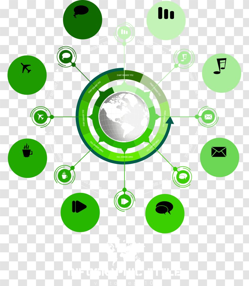 Circle Clip Art - Infographic - Vector Green Circular Button Icons Transparent PNG