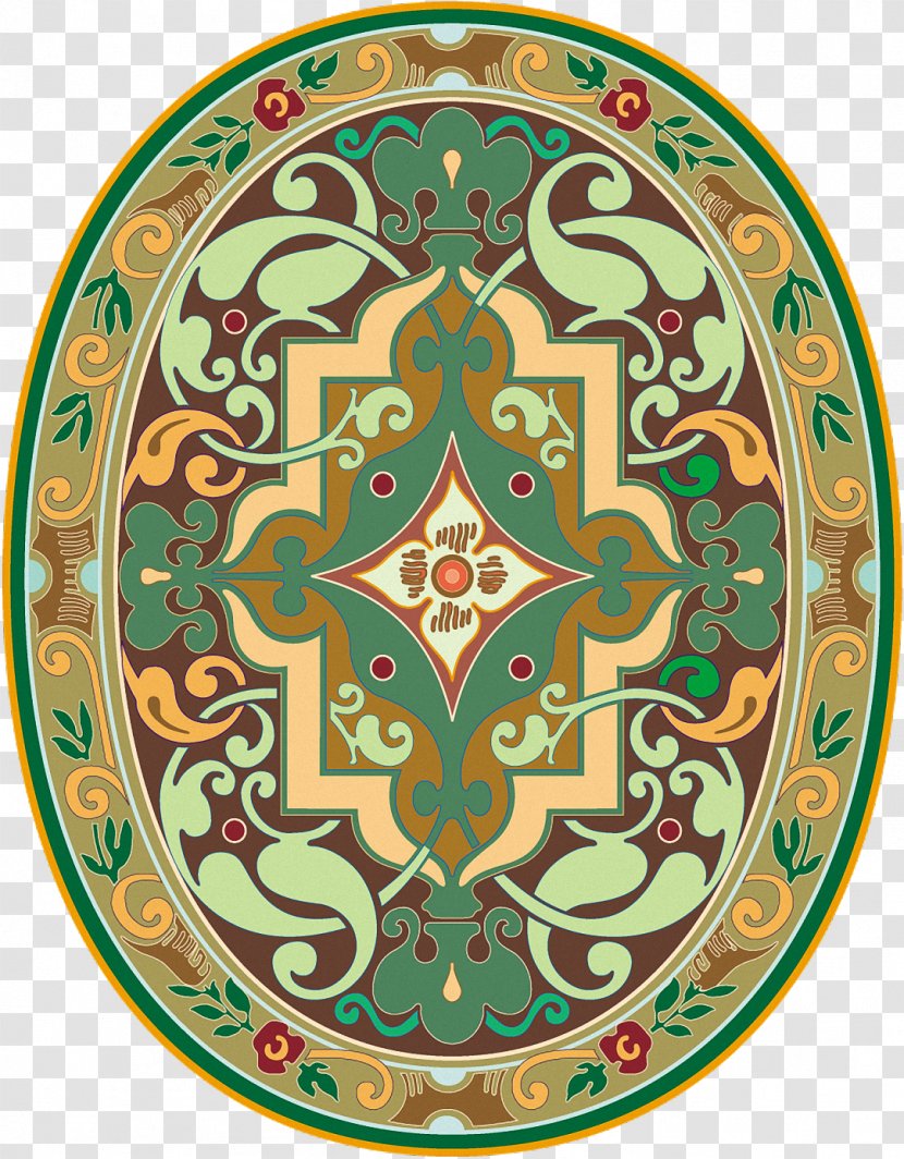 Illuminated Manuscript Art Ornament Arabesque - Design Transparent PNG