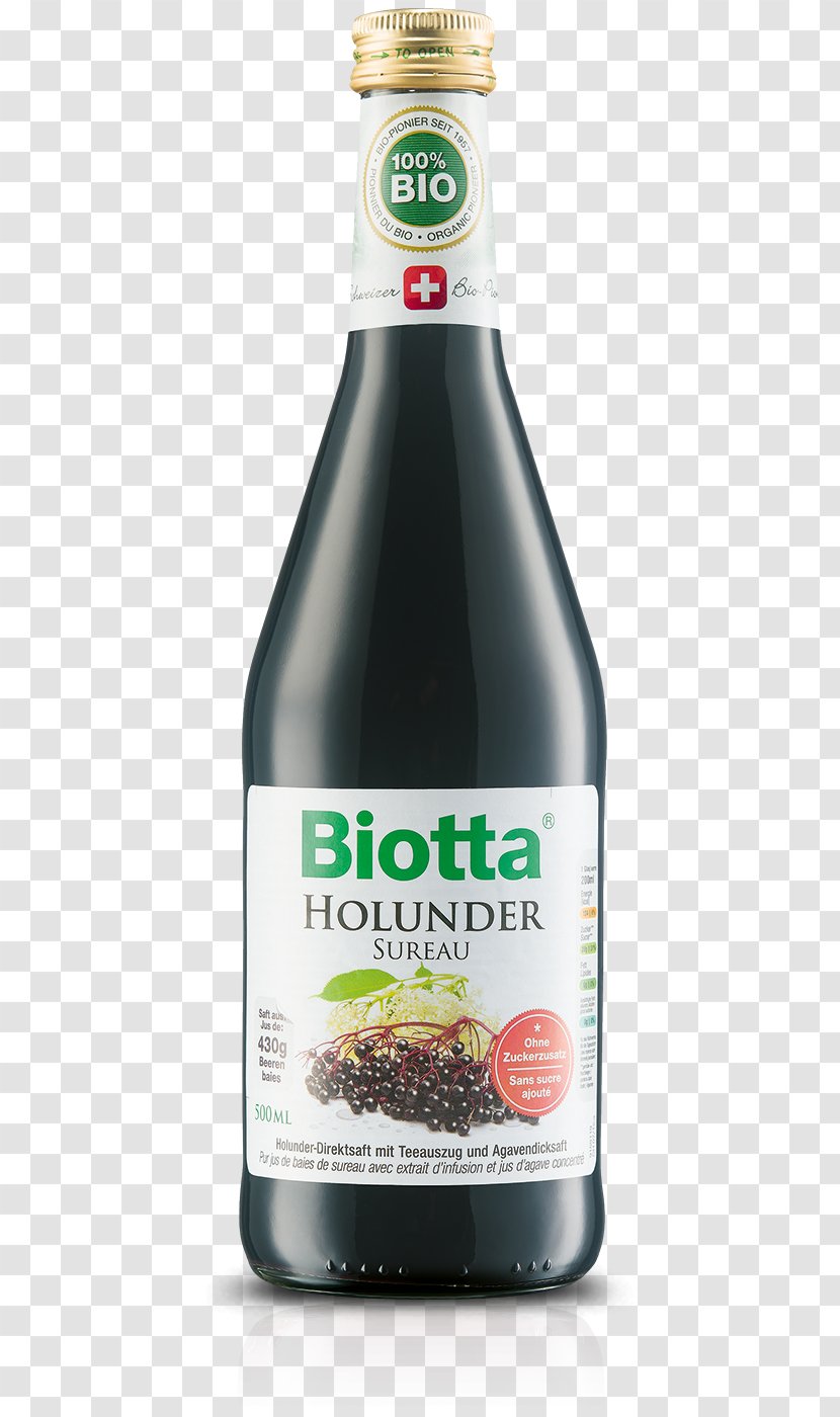 Vegetable Juice Biotta Cranberry Health - Condiment - Sambucus Nigra Transparent PNG