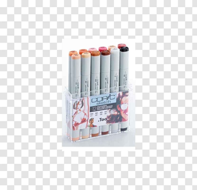 Copic Marker Pen Color Drawing Sketch - Material Transparent PNG