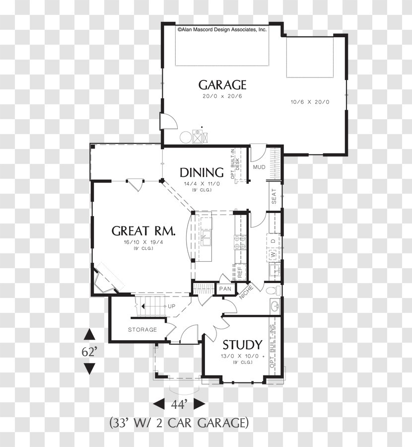 Floor Plan House Storey - Diagram Transparent PNG