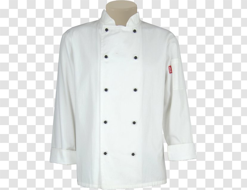 Lab Coats Chef's Uniform Clothes Hanger Jacket Collar - Chef Dress Transparent PNG