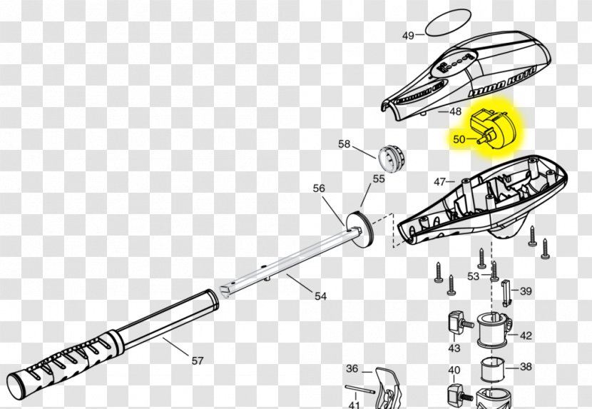 Trolling Motor Wiring Diagram Electric - Org - Parts Transparent PNG