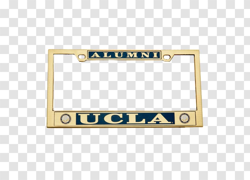University Of California, Los Angeles UCLA Bruins Men's Basketball Vehicle License Plates Car Picture Frames - Alumnus Transparent PNG