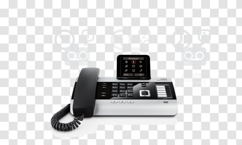 Gigaset DX800A All In One Telephone Home & Business Phones Digital Enhanced Cordless Telecommunications DX600A ISDN - C620 - Active Transparent PNG