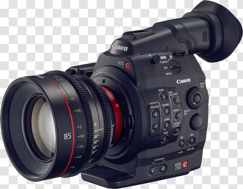 Canon EOS 5D Mark II EOS-1D C C100 EF Lens Mount C500 - Video Cameras - Camera Image Transparent PNG