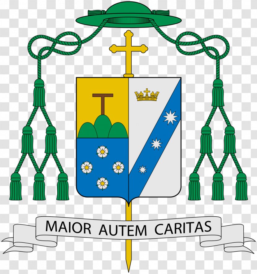 Roman Catholic Diocese Of Cubao Bishop Coat Arms Malolos - Alike Badge Transparent PNG