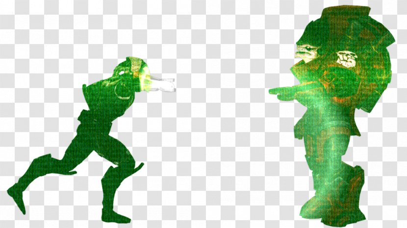 Character Organism Fiction - Green - Hologram Transparent PNG