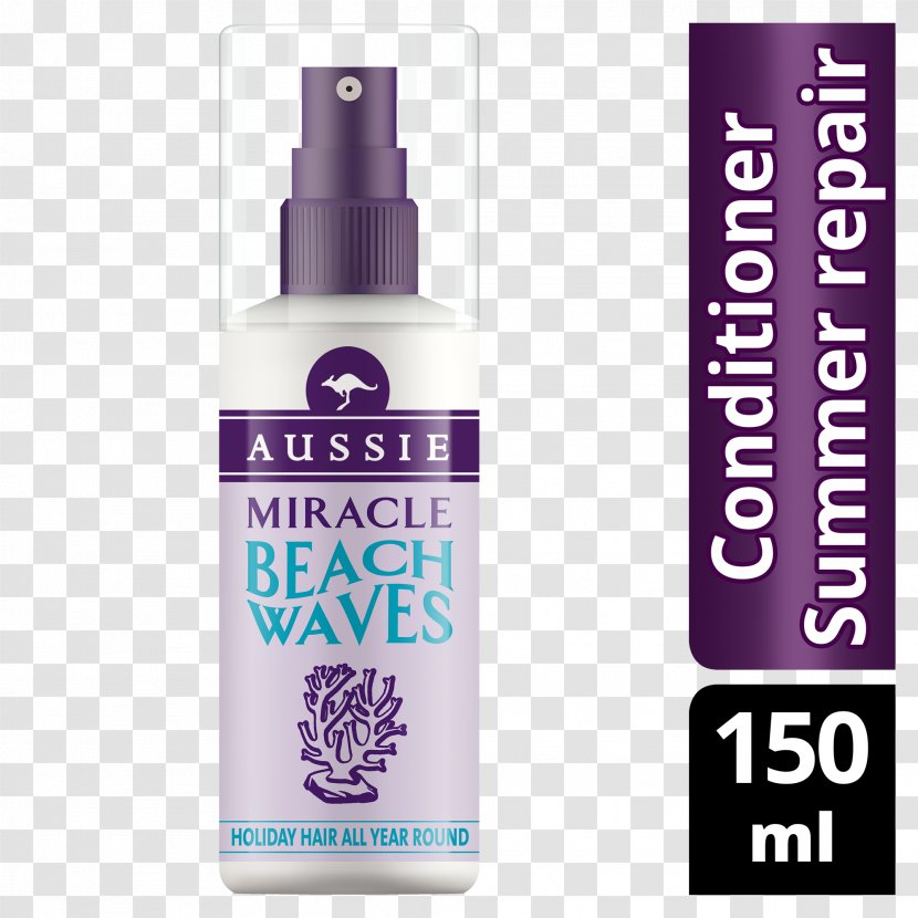 Hair Conditioner Aussie 3 Minute Miracle Moist Lotion - Pantene - Wave Spray Transparent PNG