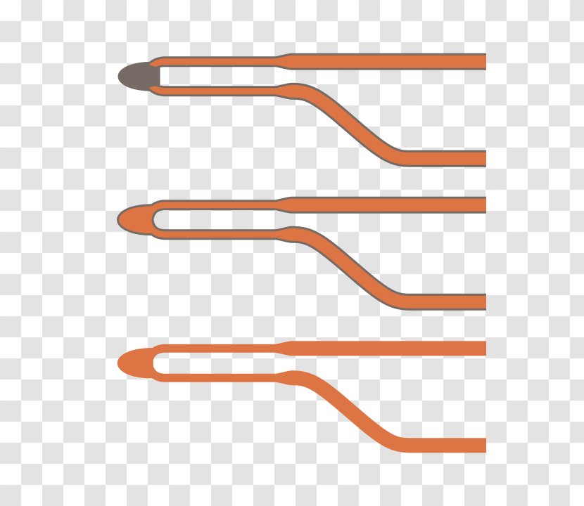 Product Design Line Angle Font - Orange - Soldering Heat Gun Transparent PNG