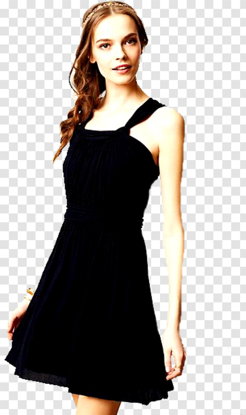 Little Black Dress Woman Fashion Sleeve - Heart Transparent PNG