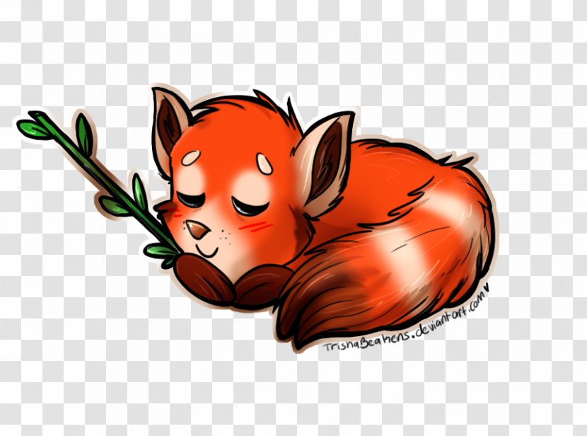 Red Fox Claw Clip Art - Character - Panda Transparent PNG
