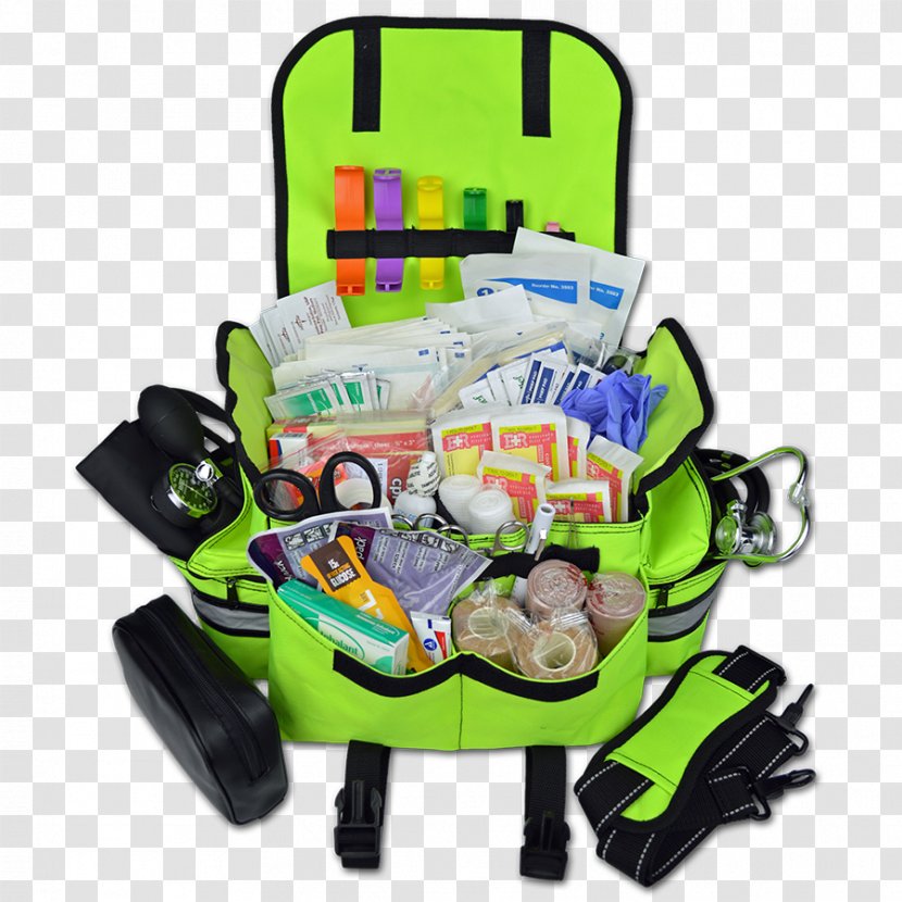 Emergency Medical Technician Services Certified First Responder Aid Kits Equipment - Yellow - Hospital Transparent PNG
