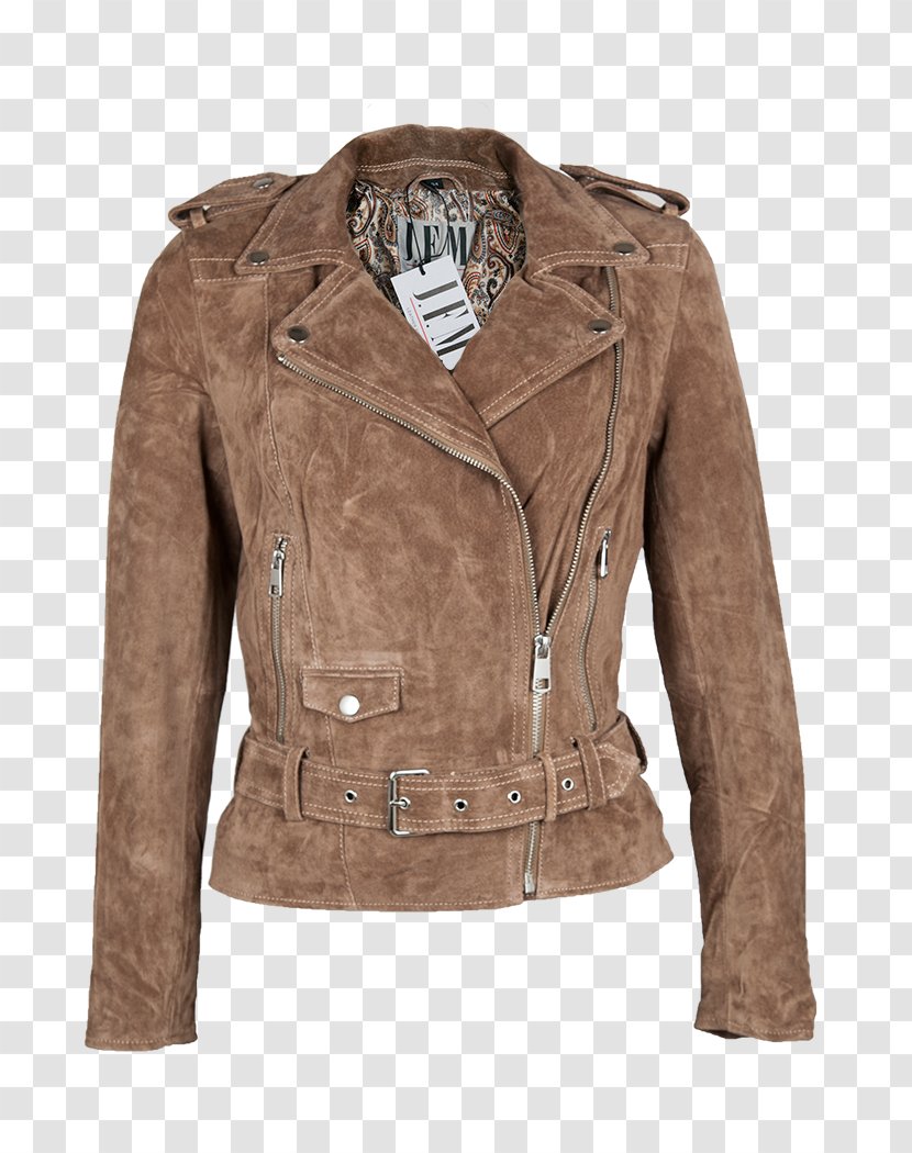 Leather Jacket Hoodie T-shirt Clothing - Tshirt Transparent PNG