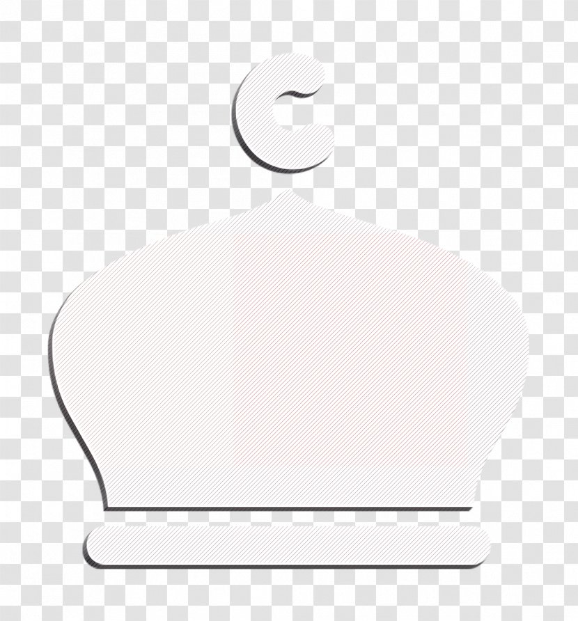 Masjid Icon Muslim Pray - Symbol - Blackandwhite Table Transparent PNG