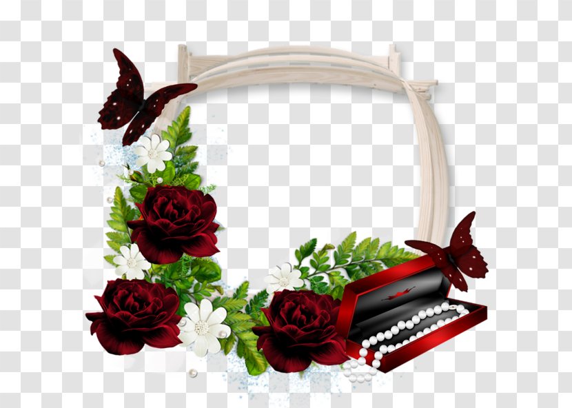 Picture Frames Garden Roses Photography - Scrapbooking - Red Transparent PNG