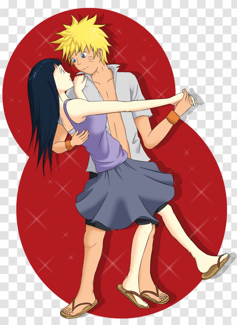 Hinata Hyuga Naruto Uzumaki Sasuke Uchiha Jiraiya Dance - Cartoon Transparent PNG