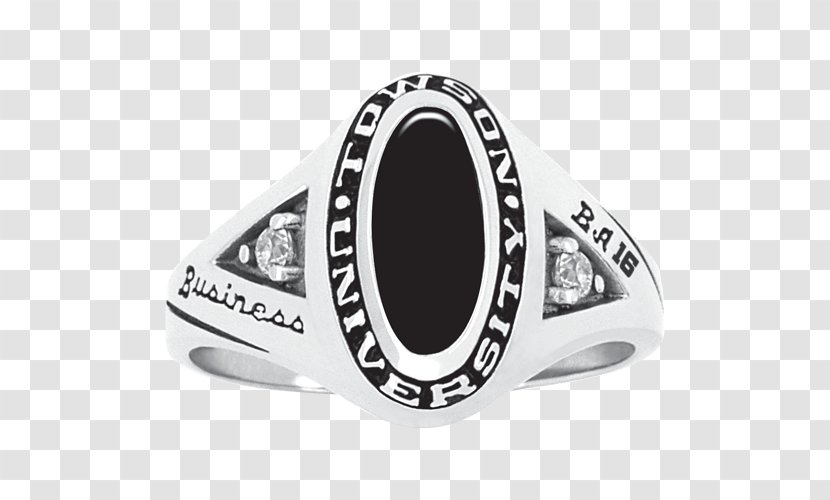 Class Ring Towson University Tigers Women's Basketball Graduation Ceremony - College Transparent PNG