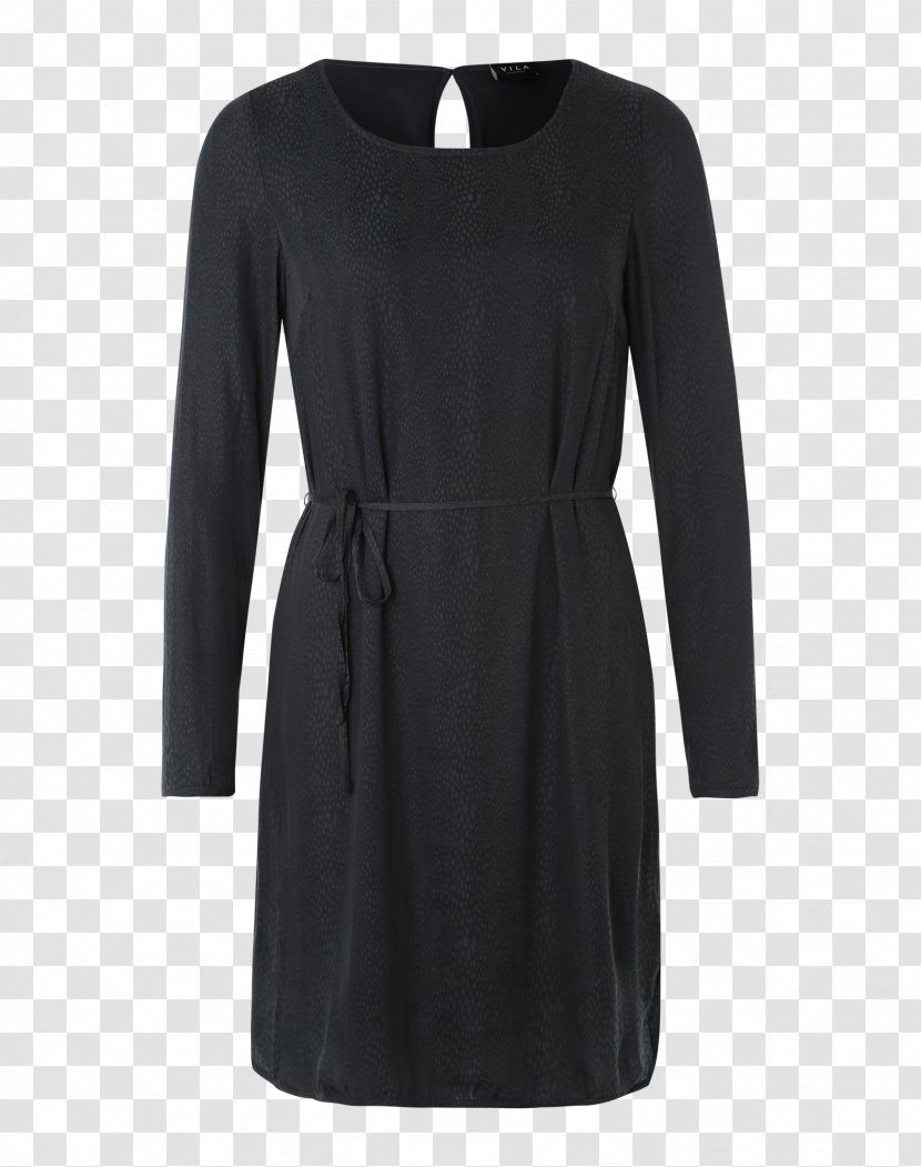 Little Black Dress Clothing Sleeve Neck Transparent PNG