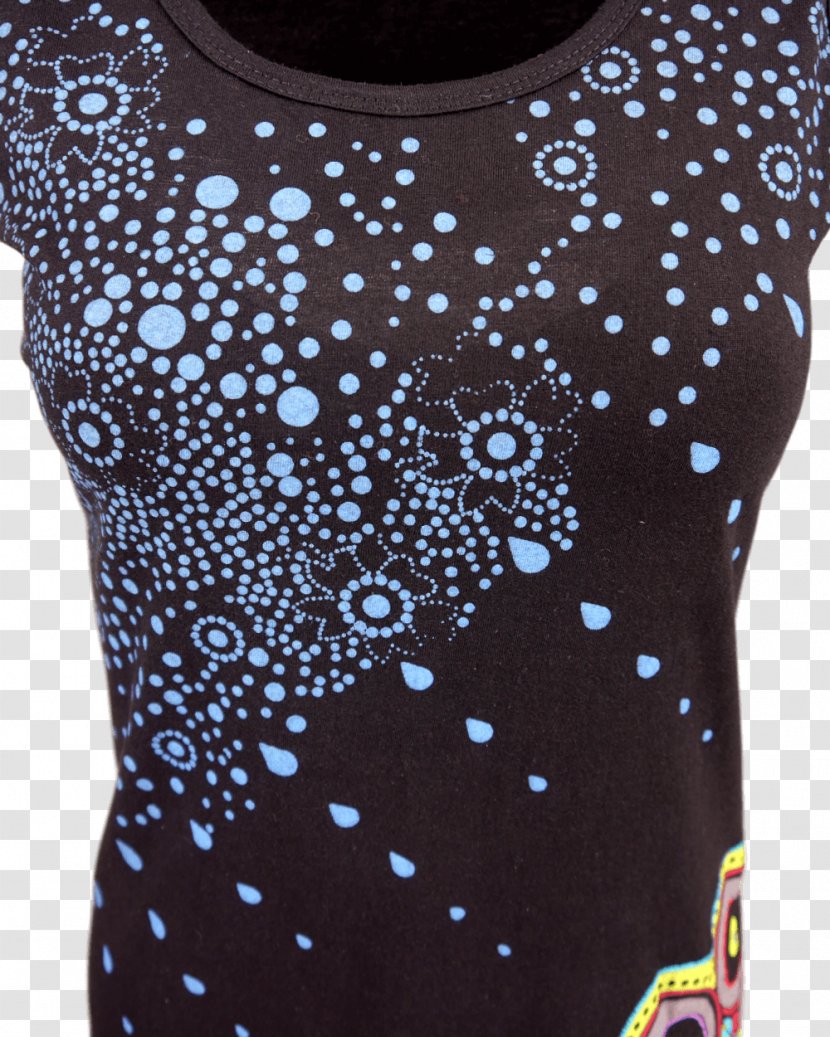 Polka Dot Dress Embroidery Sleeve Mandala - Fair Trade Transparent PNG