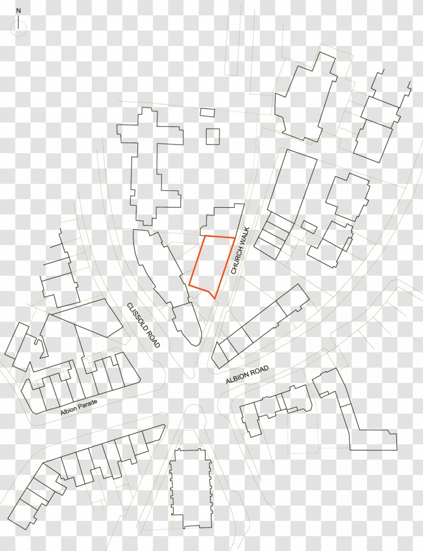 London Borough Of Hackney Architect Sketch - Drawing - Streetscape Transparent PNG