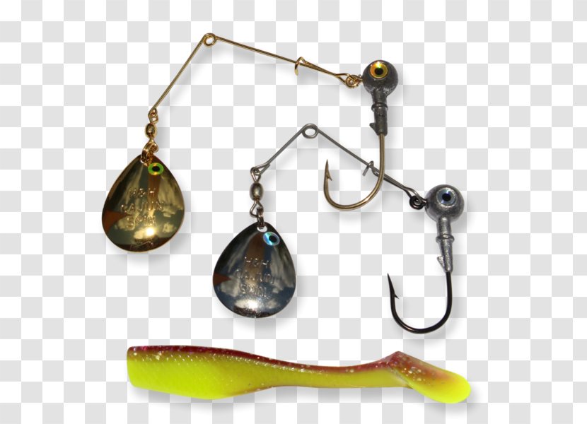 YouTube Fishing Baits & Lures Earring Spoon Lure Spinnerbait - Fish Hook - Youtube Transparent PNG