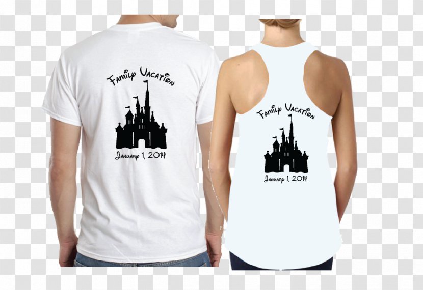Mickey Mouse Minnie T-shirt Mrs. - Top - Disney Castle Transparent PNG