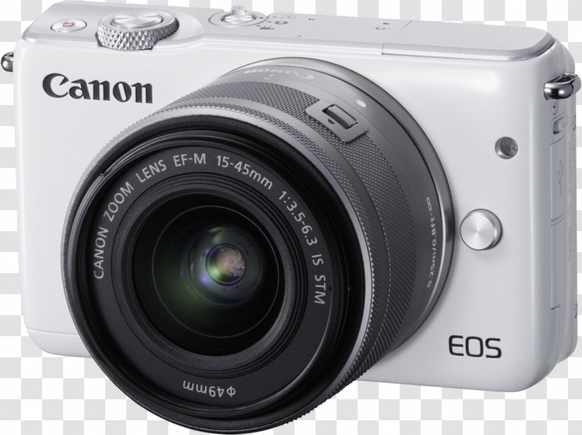 Canon EOS M100 EF Lens Mount EF-M 15–45mm - Mirrorless Interchangeablelens Camera Transparent PNG