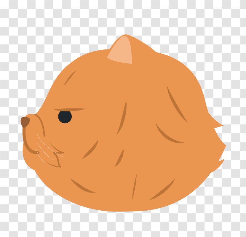 Cat Whiskers Dog Cartoon - Tail Transparent PNG