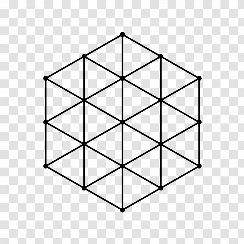 Hexagram Art Science Mathematics - Black And White Transparent PNG