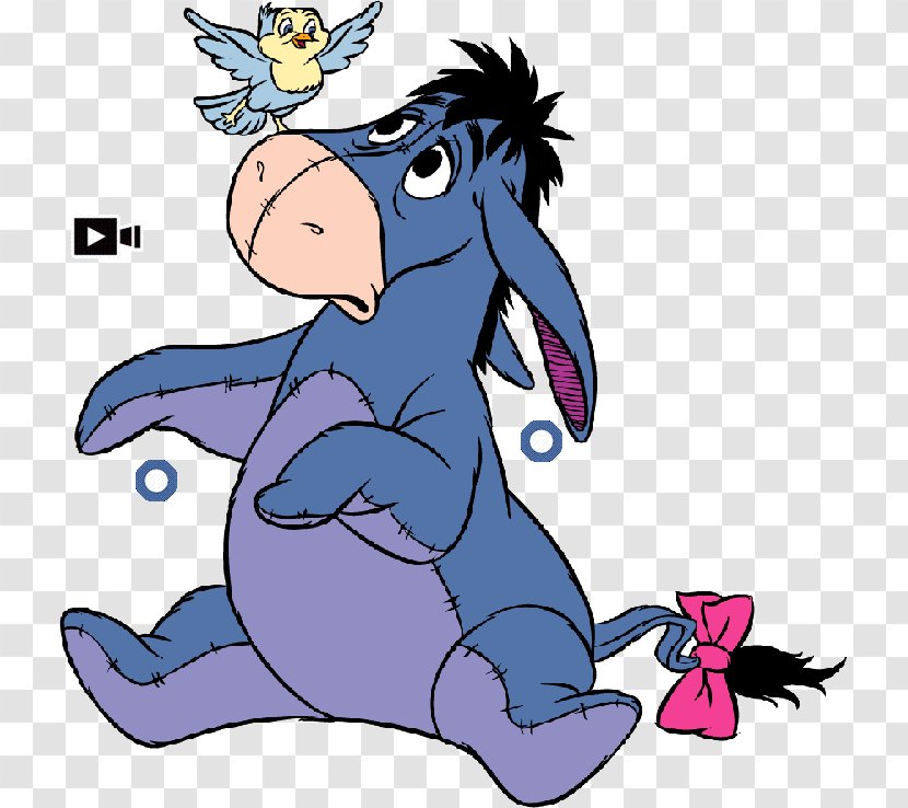 Eeyore Winnie-the-Pooh Piglet Tigger Hundred Acre Wood - Vertebrate - Winnie The Pooh Transparent PNG