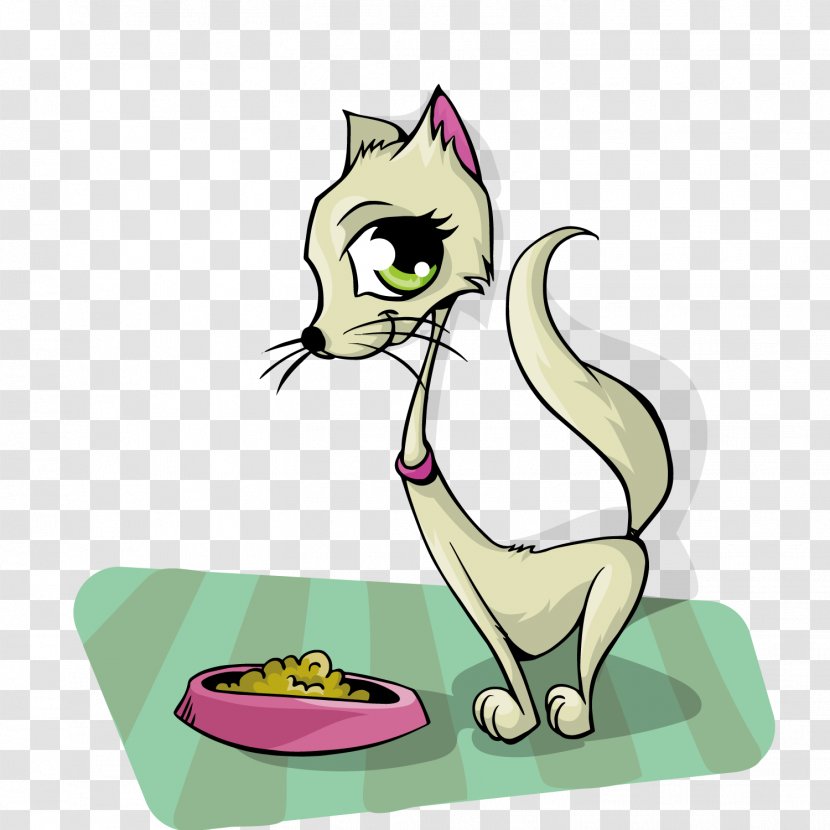 Cat Food Cartoon Clip Art - Tree Transparent PNG