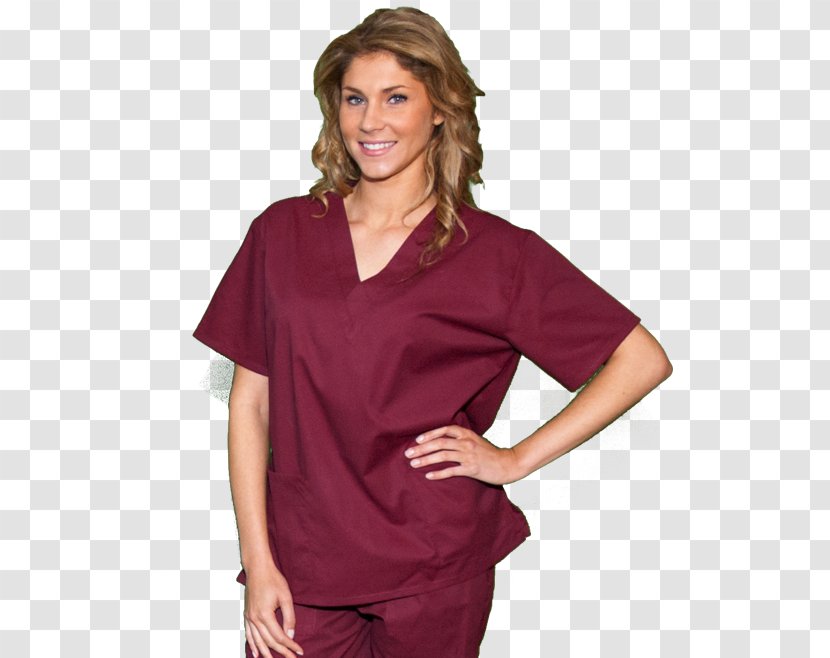 Scrubs T-shirt Top Clothing Sleeve - Blouse Transparent PNG